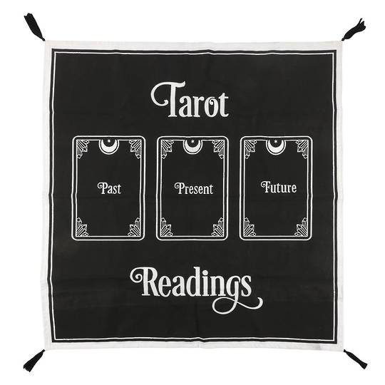 3 Card Tarot Spread Altar Cloth image 0